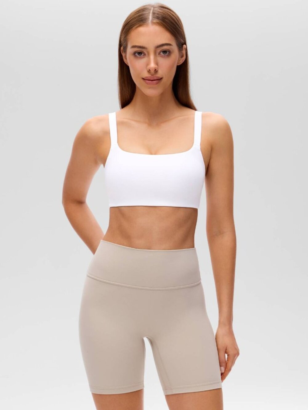 Butterluxe Adjustable Wide Strap Sports Bra